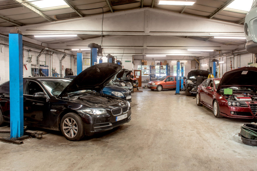 Fairwater Garage workshop